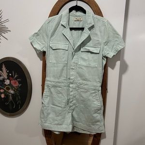 Madewell Romper in Mint
